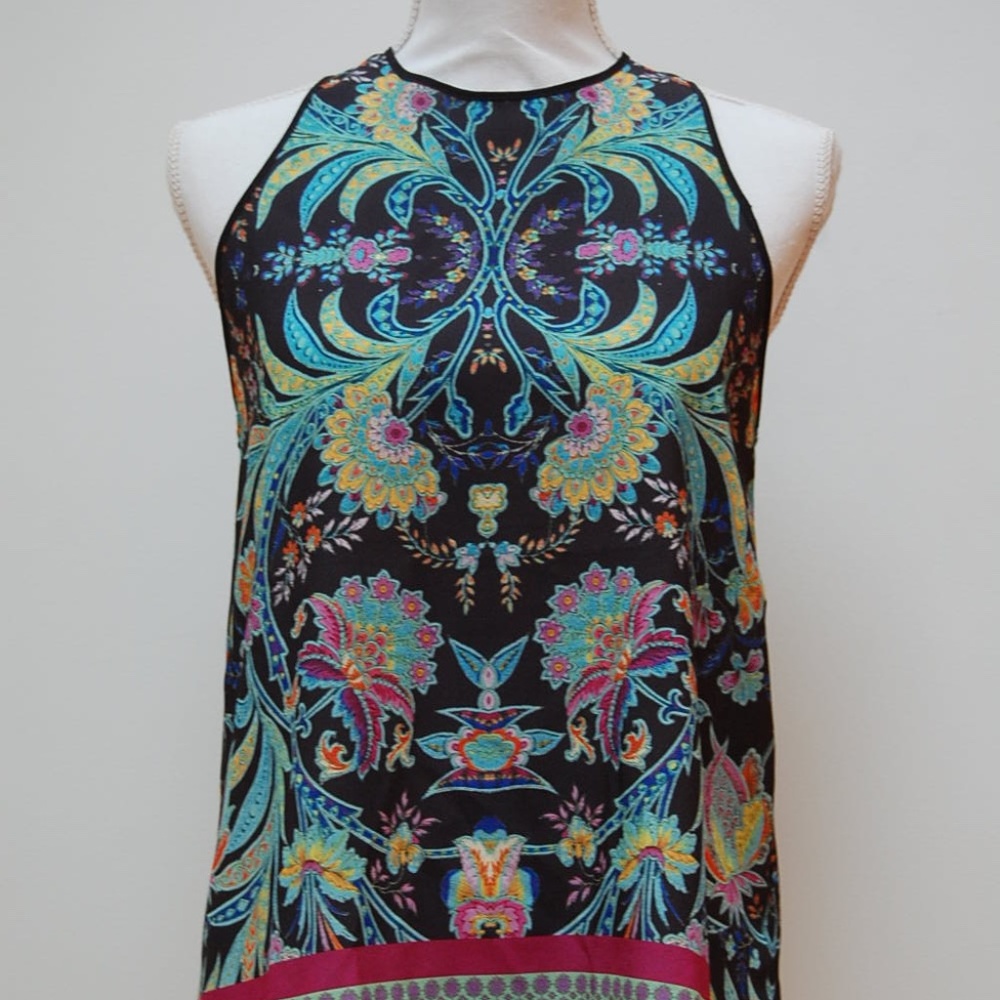 Dream Daily Patterned Tank Top Blouse